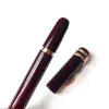 Wysokiej jakości 110 rocznica serii długopis czarny czerwony brązowy wąż klip Rollerball długopisy biurowe artykuły biurowe szkolne