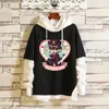 Sweats à capuche pour hommes reliés aux toilettes Hanako-kun Hanako Nene Kou Minamoto Cosplay Costumes faux deux pièces sweats à capuche pull manteau