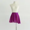 Stage Wear Children Ballet Dance Costuums Kids Chiffon schort Hip Sjalf Gymnastic Rok veterjurk voor meisjes Dancing Performance