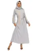 Etnik Giyim Kaftan Marocain Müslüman Elbise Kadınlar Uzun Kollu İnci Kanat Eid Abaya Dubai Büyük Salıncak Çöp Türkiye İslami Vestidos