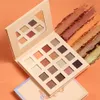 16 Colors Eyeshadow Palette Pearly Matte Glitter Shiny Long-lasting Eye Shadow Eyes Pigments