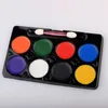 Lipstick Halloween Makeup Kit Face m￥lning Makeups Kit med l￤ppglanskl￤dning Tillbeh￶r Kroppsf￤rg L￤ppstift