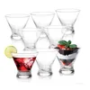 Bicchieri da vino Set Martini senza stelo Cocktail di gamberetti con base pesante Drop Delivery Casa Giardino Cucina Sala da pranzo Bar Bicchieri Dhw8C