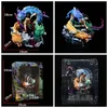 Nyhetsspel en bit stor figur tre draken roronoa zoro leksaker samlarmässiga ornament