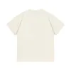 Męskie koszulki Projektant wiosny i lato 2023 Nowe kreskówkowe okulary przeciwsłoneczne Królik wydrukowana koszulka z krótkim rękawem dla mężczyzn kobiety 73nc