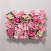 Dekoratives Blumenpaneel für Blumenwand, handgefertigte Blätter, künstliche Seidenblumen, Hochzeit, Wanddekoration, Babyparty, Party-Hintergrund