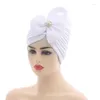 Ethnic Clothing 2022 African Auto Headtie Nigerian Wedding Muslim Turban Cap Arab India Hat Female Head Wraps Turbante