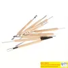 11pcs hout werkgereedschap klei beeldhouwen set was hout snijgereedschap aardewerk shapers polymeer modellering handgereedschap