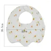 Accessoires pour cheveux, bavoirs en coton pour bébé, réglables, Double face, imprimé, serviette de salive, articles pour tout-petits, écharpe en tissu, cadeau de douche