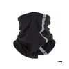 Bandanas Durag Fleece Neck Tube Ear Warmer Outdoor Fishing Skating Running Sports Scarf Cam Handing Warm Cycling Headwear Drop Deli DHF5P