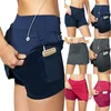 Saias Performance Active Skorts Saia Feminina Plus Size Lápis Corrida Tênis Golfe Treino Esportes Roupas Naturais