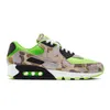 NEW max90 90s Mens Running shoes OG designer Bred AM Total Be True Camo Green Grape Infrared London men trainers Sneakers max