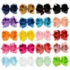 Akcesoria do włosów 20pcs 20 colors 6 cali Grosgrain Ribbon Baby Girl