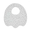 Accessoires pour cheveux, bavoirs en coton pour bébé, réglables, Double face, imprimé, serviette de salive, articles pour tout-petits, écharpe en tissu, cadeau de douche