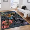 Tapis Holloween Décor Film D'horreur Anime Flanelle Doux Pour Salon Chambre Tapis Maison Tapis De Bain Tapis