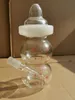 Base per beaker da 16 cm Dab Rigs Narghilè Shisha Bong in vetro per acqua Fumatori Pipa in vetro con ciotola da 14 mm