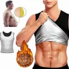 Men's Body Shapers Sweat Sauna Vest Men Slimming Fajas Tank Top Shaper Sweating Man Polyester Workout Shirt