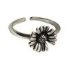 Wedding Rings Trendy Sunflower Charm For Women Men Boho Knuckle Party Punk Cocktail Jewelry Girls Gift Anillos Bijoux