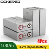 4pcs Calb 3.2V 100AH ​​LIFEPO4 Pil Şarj Edilebilir Pil Hücreleri DIY 12V 48V Güneş enerjisi Enerji Depolama RV Elektrikli Araçlar