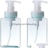 Packing Bottles 450Ml 15Oz Foaming Soap Dispensers Petg Pump Bottle Refillable Container Travel Shampoo Hand Mousses Liquid For Bath Dhdl7