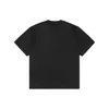 DUYOU Qixi Crest T-Shirt Übergroßes T-Shirt mit Vintage-Jersey-Wash-Buchstaben 100 % Baumwolle T-Shirt Herren Casuals Basic T-Shirts Damen Hochwertige klassische Tops DY8766