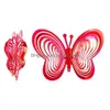 Garden Decorations Butterfly Wind Spinner Abs Catcher Love Rotating Chime Reflective Scarer Hanging Ornament Decoration Y0914 Drop D Dh708