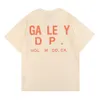 Graffiti Tees Mens Graphic Gallerise T-shirts Femmes Designer Galeries T-shirts Mode Coton Tops ManS Casual Office Depts Chemise Luxurys Street Tie Dyeing2023