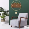 Horloges murales Horloge de luxe Bois Silencieux Métal Creative Montre Décor À La Maison Salon Chambre Montre Murale Cadeau