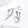 Hoop Earrings Women's Trendy Crystal Zircon Stud Simple Huggies Small Piercing Earring Jewelry For Lady Girls Charming Gift