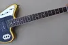 Factory Custom Gold Electric Guitar med Black PickGuard Chrome Hardware Rosewood Fretboard 22 Frets kan anpassas