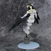 Juegos novedosos Anime Overlord Albedo 28 cm Figura de acción de PVC Estatua de demonio blanco puro Modelo Muñeca Postura voladora Figuras Regalo de Navidad Orname