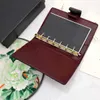 Luxury Designer Brand Wallet Card Bag 2023 New Women's Fashion Texture Purse Multifunctional Portable Buckle Purse Gift Box P265Q