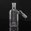 14mm 18mm ash catcher pipe for glass water bong 45 90 degree pink shower head