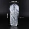 Beauty Items Male Masturbator sexy Toys for Men Artificial Vagina Time Delay Ejaculation Pussy Transparent Silicone Adult products