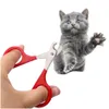 Hund Grooming Beauty Tools Cat Nail Clippers för små katter Professionella valpklor Cutter Pet Nails Scissors Trimmer and Care Drop DHVNQ