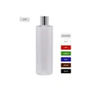 Vorratsflaschen 250 ml x 25 leere Shampoo-Kosmetik mit Aluminiumkappe, Plastikflaschenbehälter, Lotion, Kosmetikverpackung