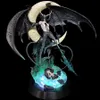 Novità Giochi Grande figura con luce Anime Bleach Ulquiorra Cifer Figurine con ali Black Pearl Modello 40cm Giocattoli Collezione regalo di compleanno