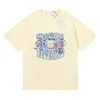 メンズ プラス Tシャツ 半袖 ビーチ プリント 品質コットン カジュアル Tシャツ トップ