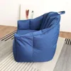 Chair Covers Lien Fabric Sofa Cover Home Solid Color Shell Shaped Slipcover Protective Cloth For Sitting Room Bedroom Dark Gray