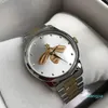 Montre de Luxe Luxury Wristwatches Snake Bee Par Watch 38mm 28mm Silver Case Mens Women Designer Watches Quartz Clock Fashion W334Q