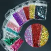 Nail Glitter 5g/bag Lozenge Chunky Sequins Bulk Holographic Brilliantine Rhombus Art Decorations Accessories