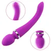 Schoonheidsartikelen Sexy speelgoed voor volwassen dual vibrator Av Wand Massager Dildo Waterdicht G Spot Clitoris Anal Stimulator Woman