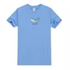 Dames t shirts walvis grappige pun t-shirt zomer print dame t-shirts top dames grafisch vrouwelijk T-shirt katoen dames