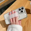 Luxury cases Clear Soft Silicone Wristband Phone Case for IPhone 15 13 12 11 14 Pro Max 7 8 Plus X XR XS Shockproof Cover