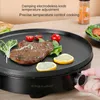 Bread Makers Non-stick Electric Crepe Pizza Maker Pancake Machine Griddle Baking Pan Cake Kitchen Cooking Tools With Egg Beater