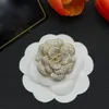 Модные дизайнерские розыгрыши броши для женщин Camellia Pins Party Jewelry293l