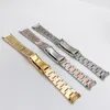 Watch Bands Applicable Bandwidth 20 Mm Case Accessories GMT Strap Sliding Lock Buckle Solid Stainless Steel Strip294A