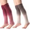 Bequeme Damensocken, 1 Paar, lässig, kältebeständig, stricken, warme Stiefelbesatz-Topper, dehnbar für Yoga