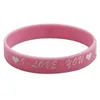 Stock 8 Styles Silicone Bracelet Party Favor Love Cartoon Bracelet Fashion Jewelry Valentine Day Gift ss1223