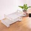 A4 Paper Superposed Desktop Files Storage Rack Box Plastic Letter Trade Office Desk Organizer Bestand